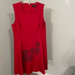 DKNY red Dress